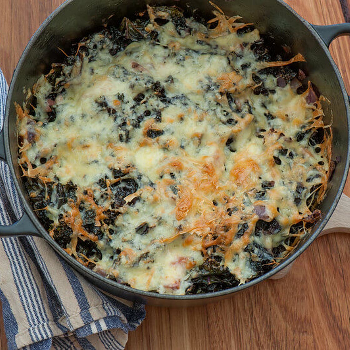 Killer Kale Gratin