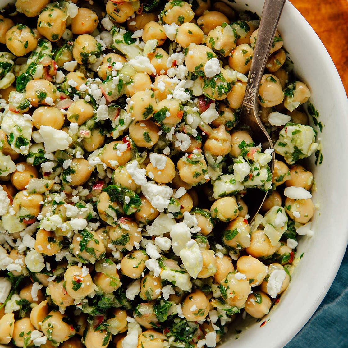 Chimichurri Chickpeas