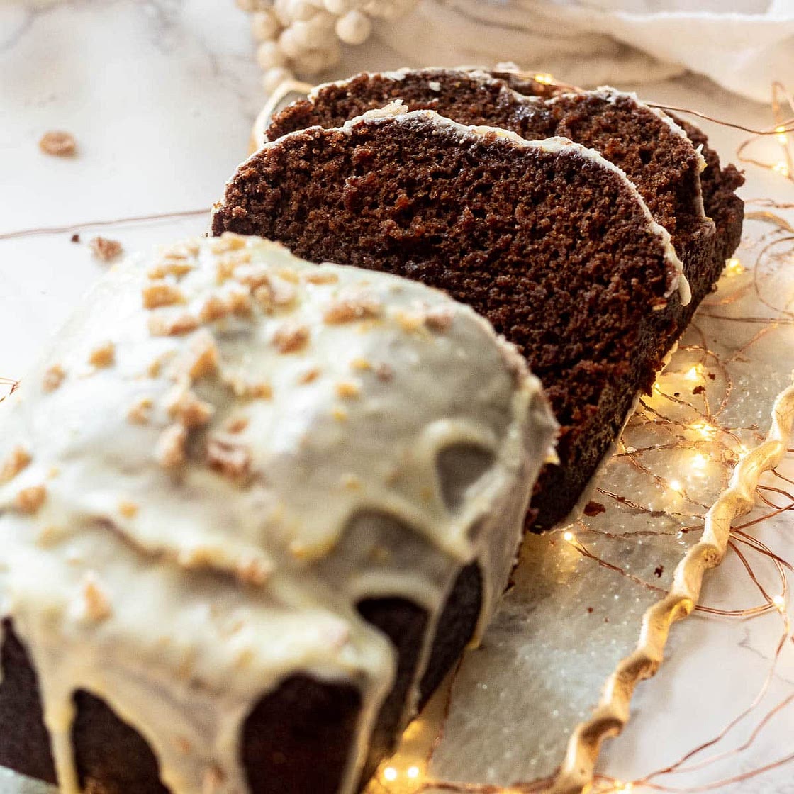 Vegan Gingerbread Loaf Cake