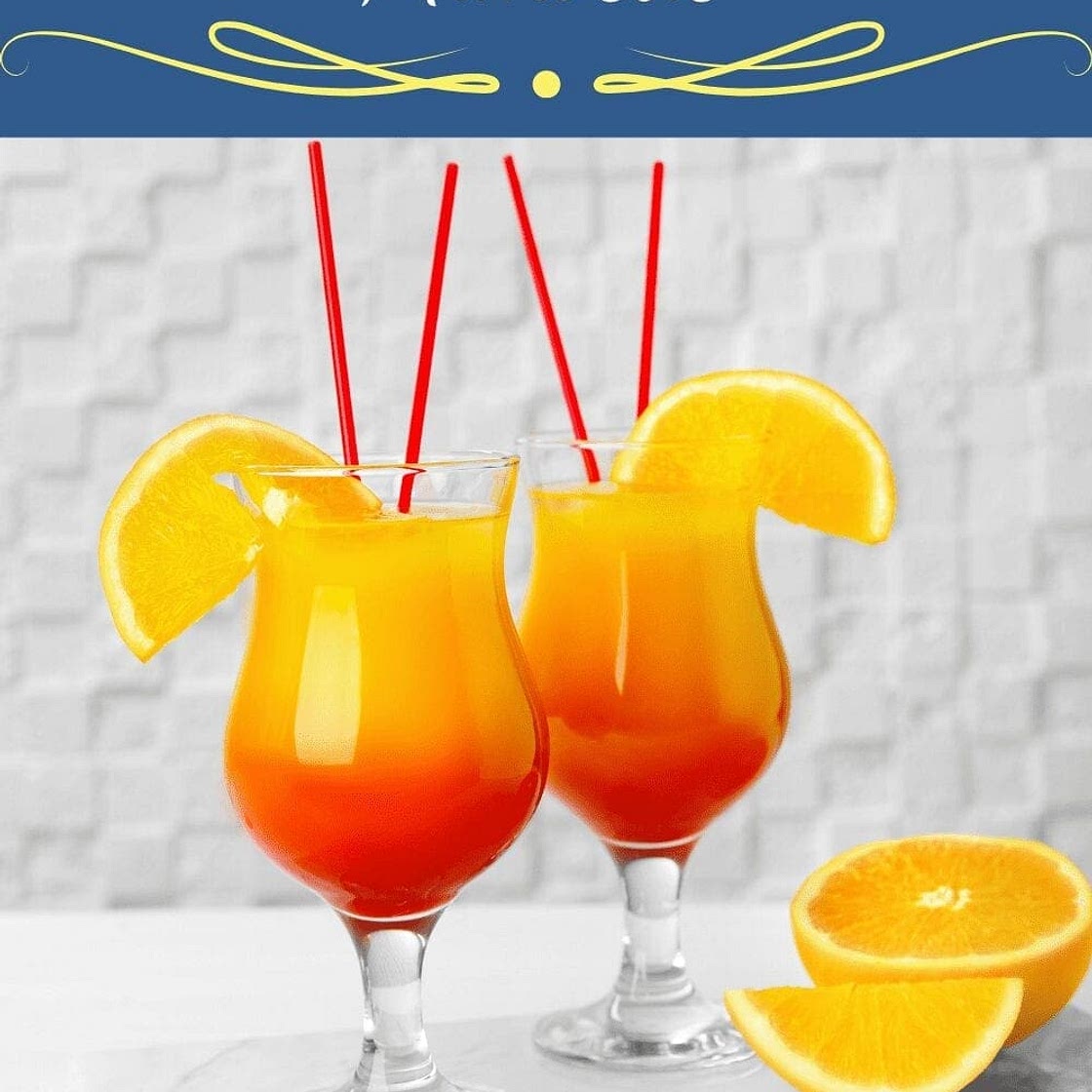 Amaretto Sunset Mimosas