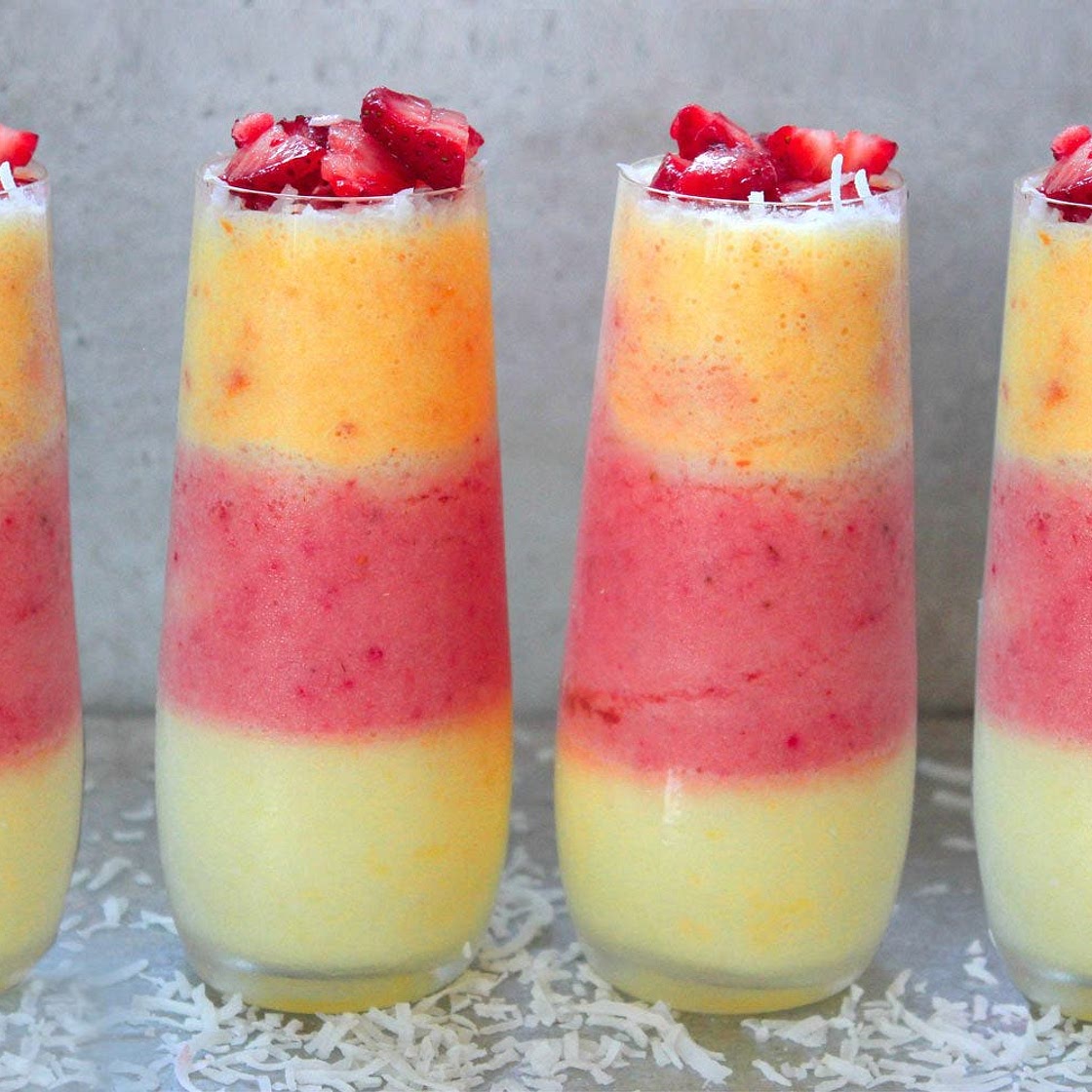 Triple-Layer Piña Coladas