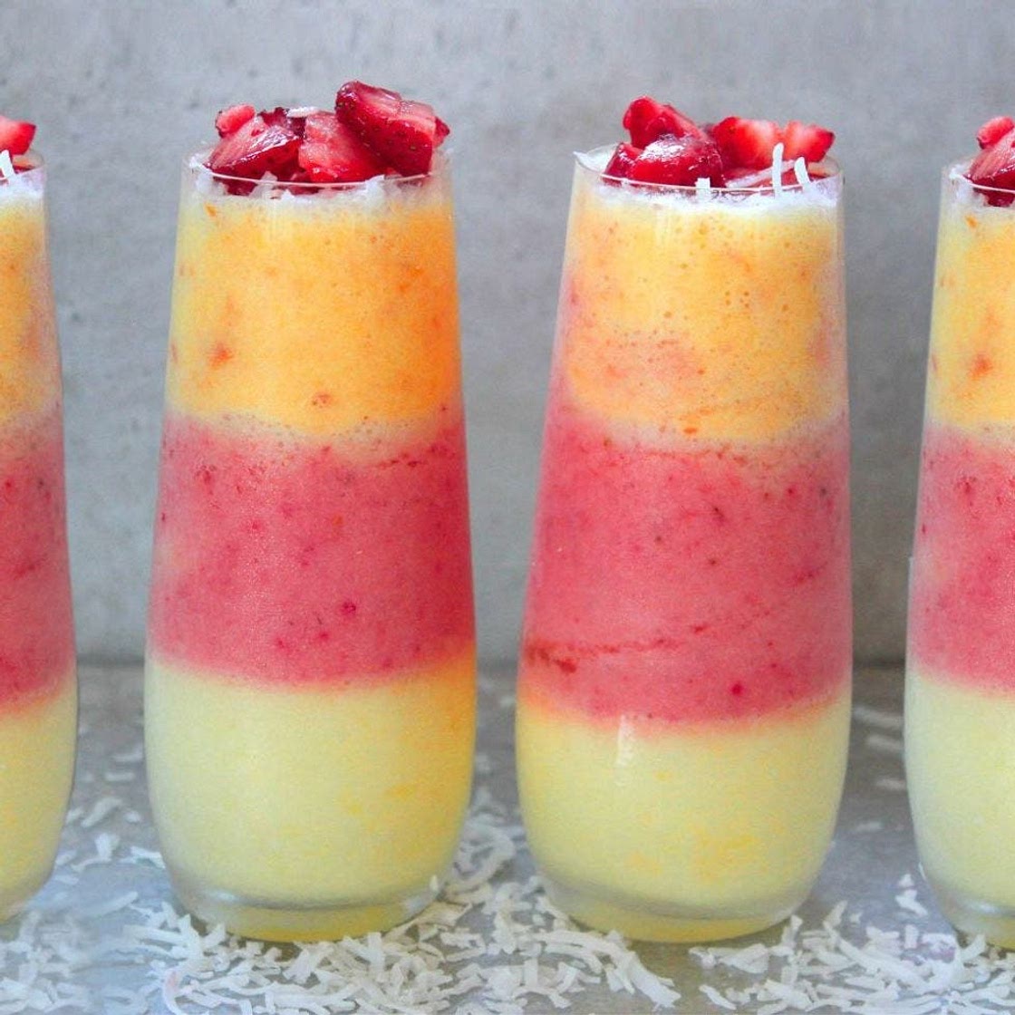 Triple-Layer Piña Coladas