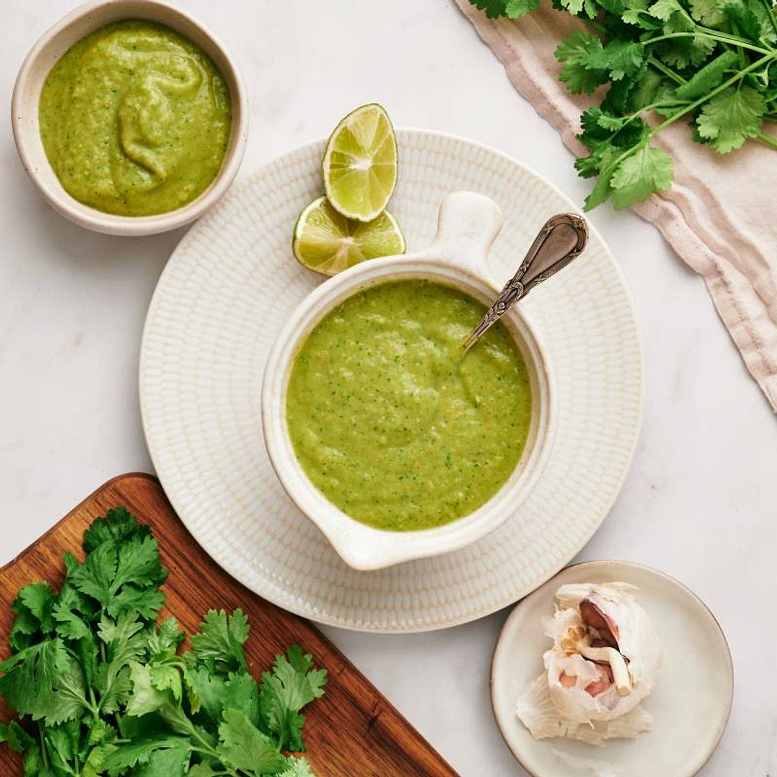 Creamy Avocado Salsa Verde