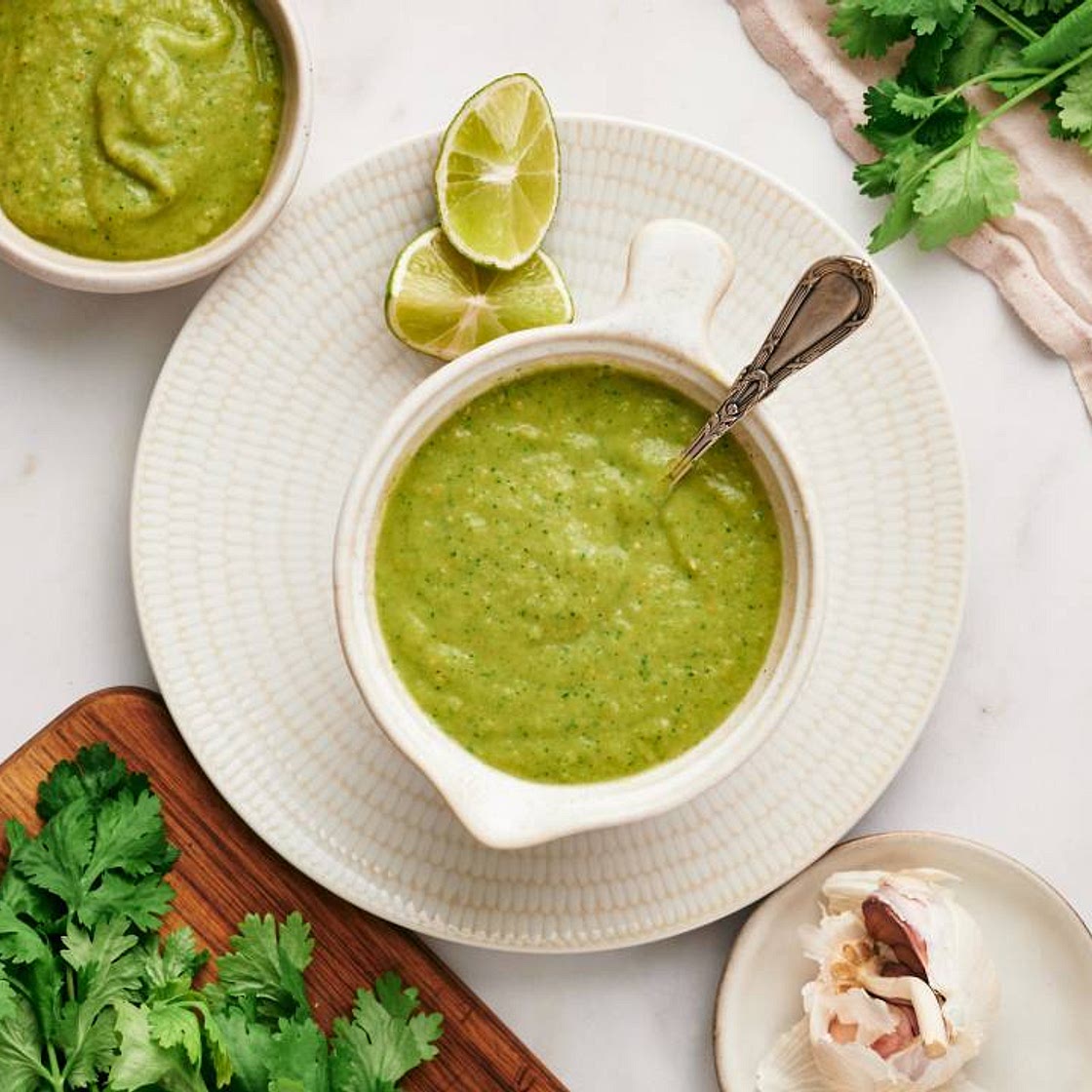Creamy Avocado Salsa Verde