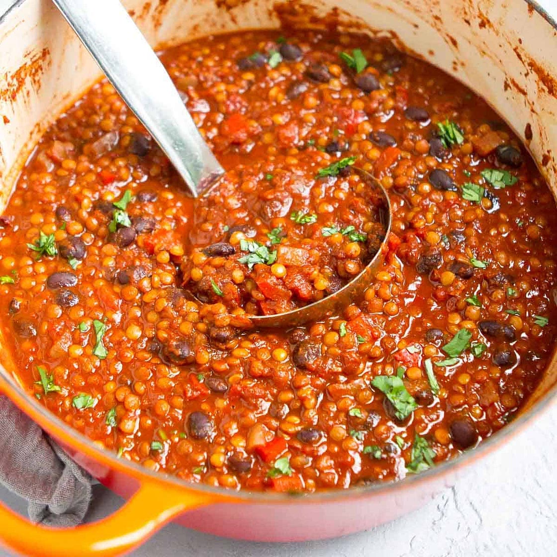 Vegan Lentil Chili Recipe
