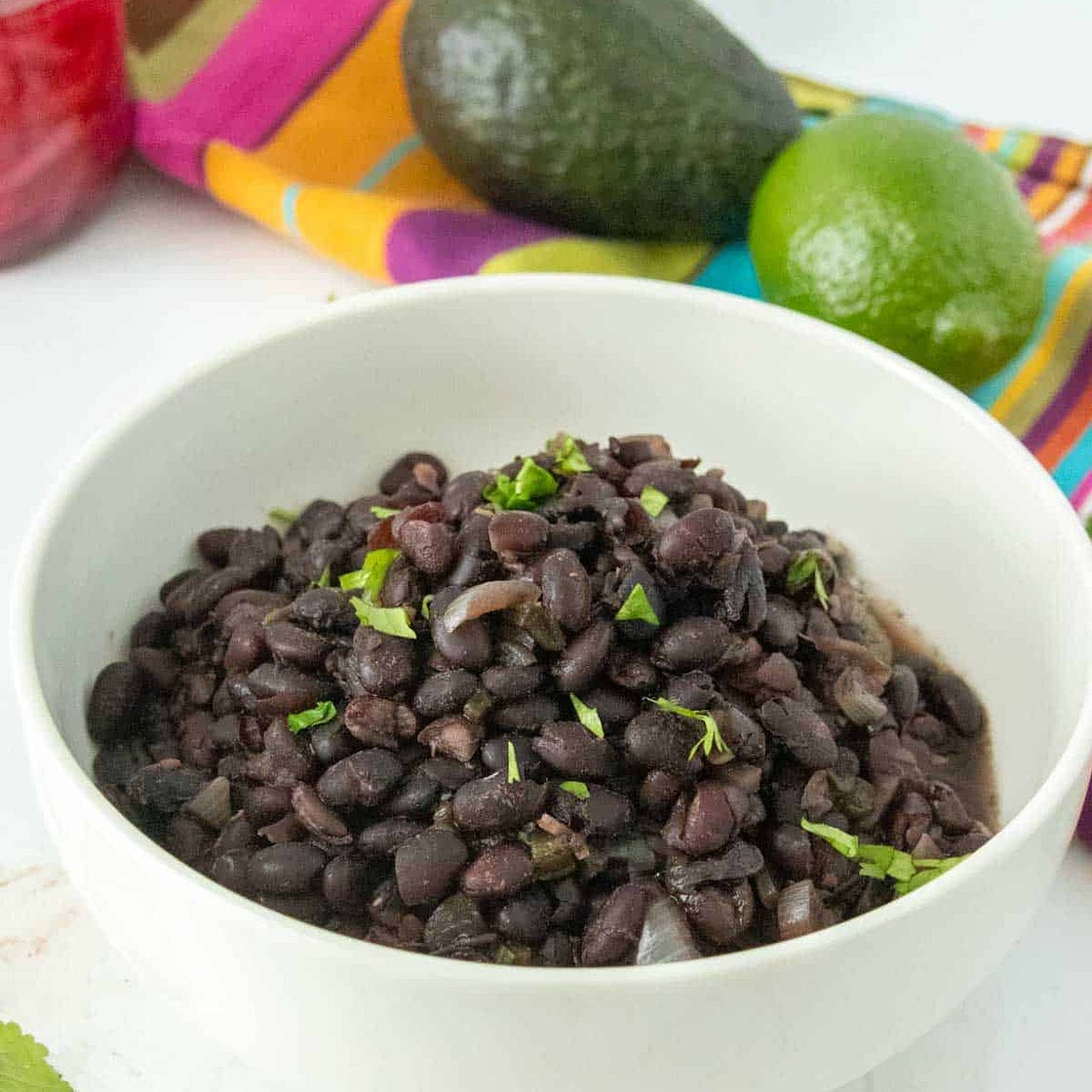 Seasoned Black Beans