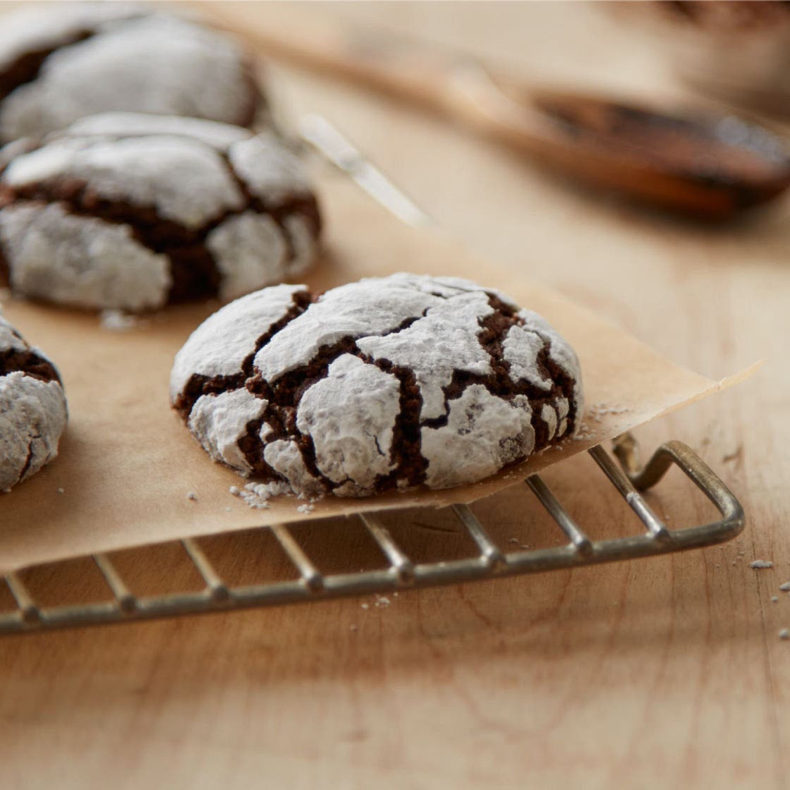 Cocoa Crinkle Cookies Recipe | Hersheyland