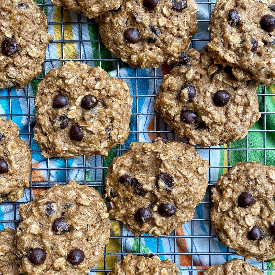 Chocolate Chip Banana Bread Cookies