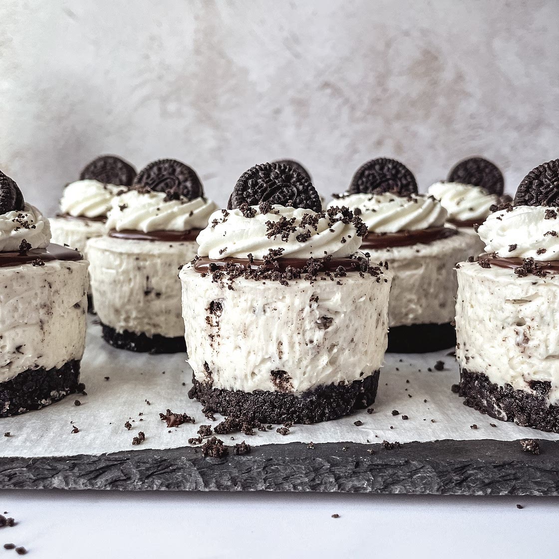 Mini Oreo Cheesecakes