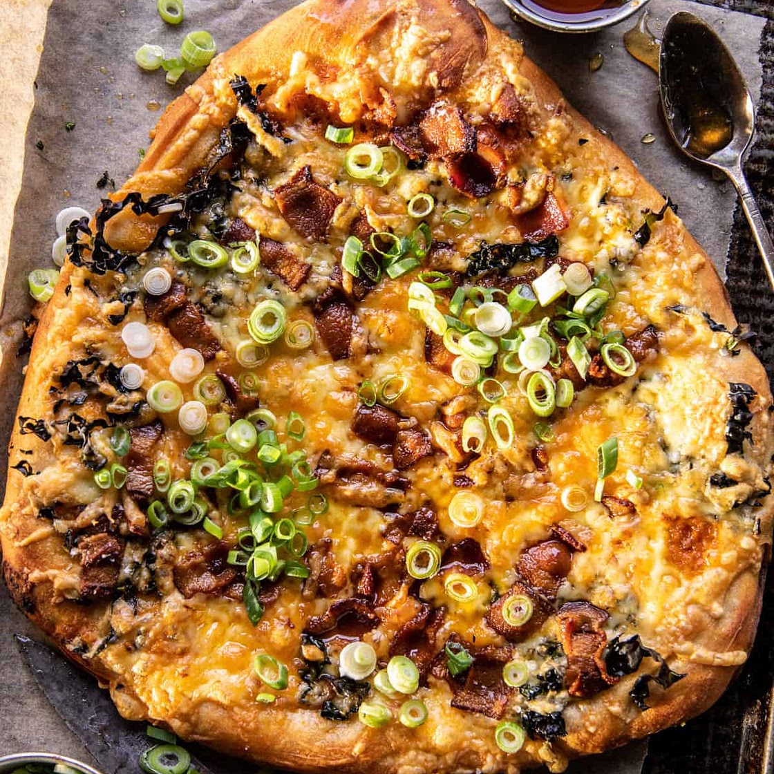 Bacon Gouda Pumpkin Pizza