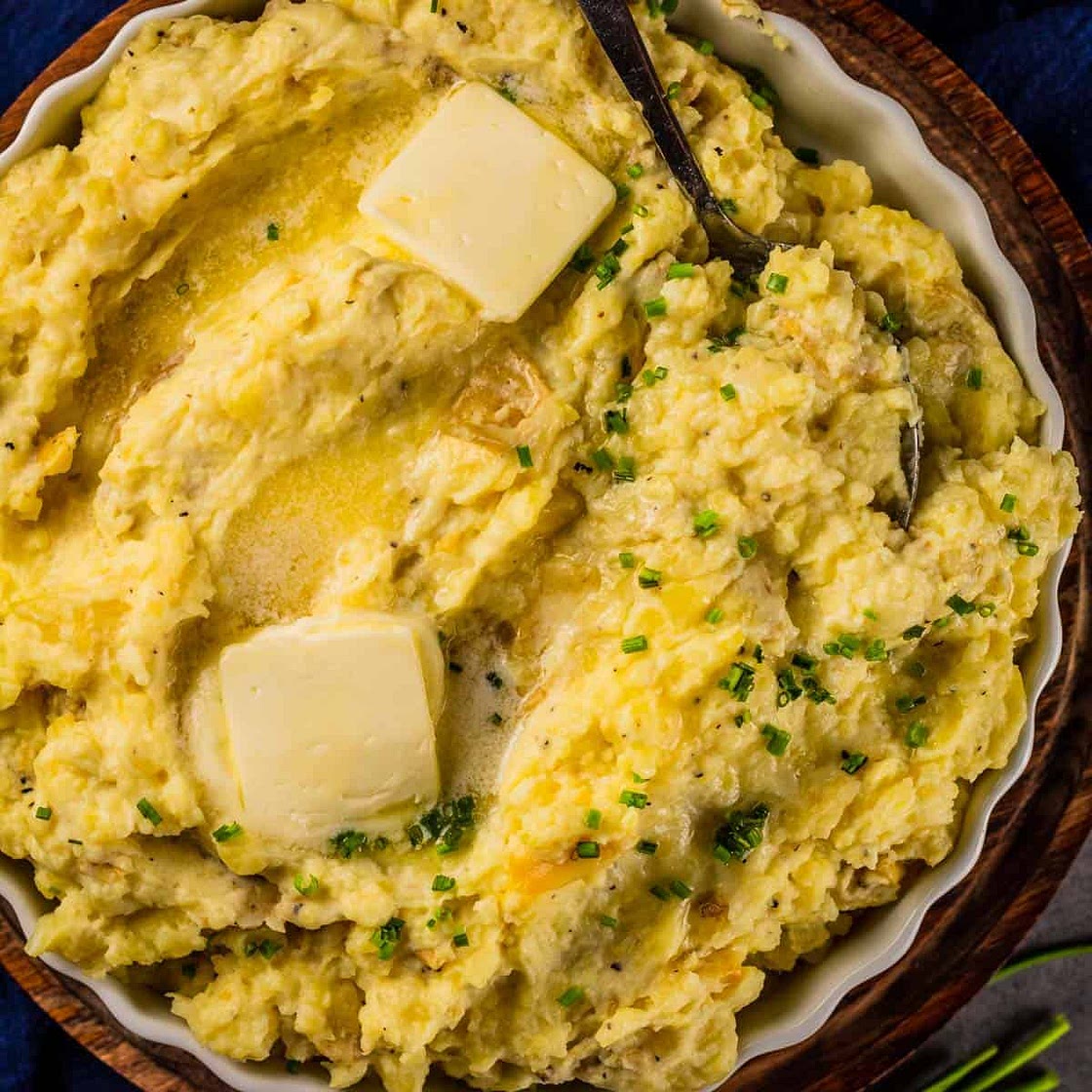 Instant Pot Garlic Mashed Potatoes