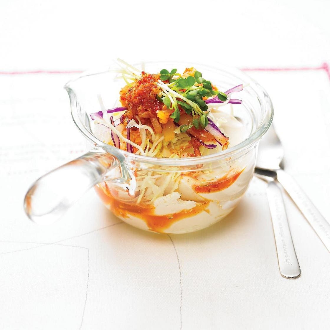 순두부김치샐러드 만드는 법