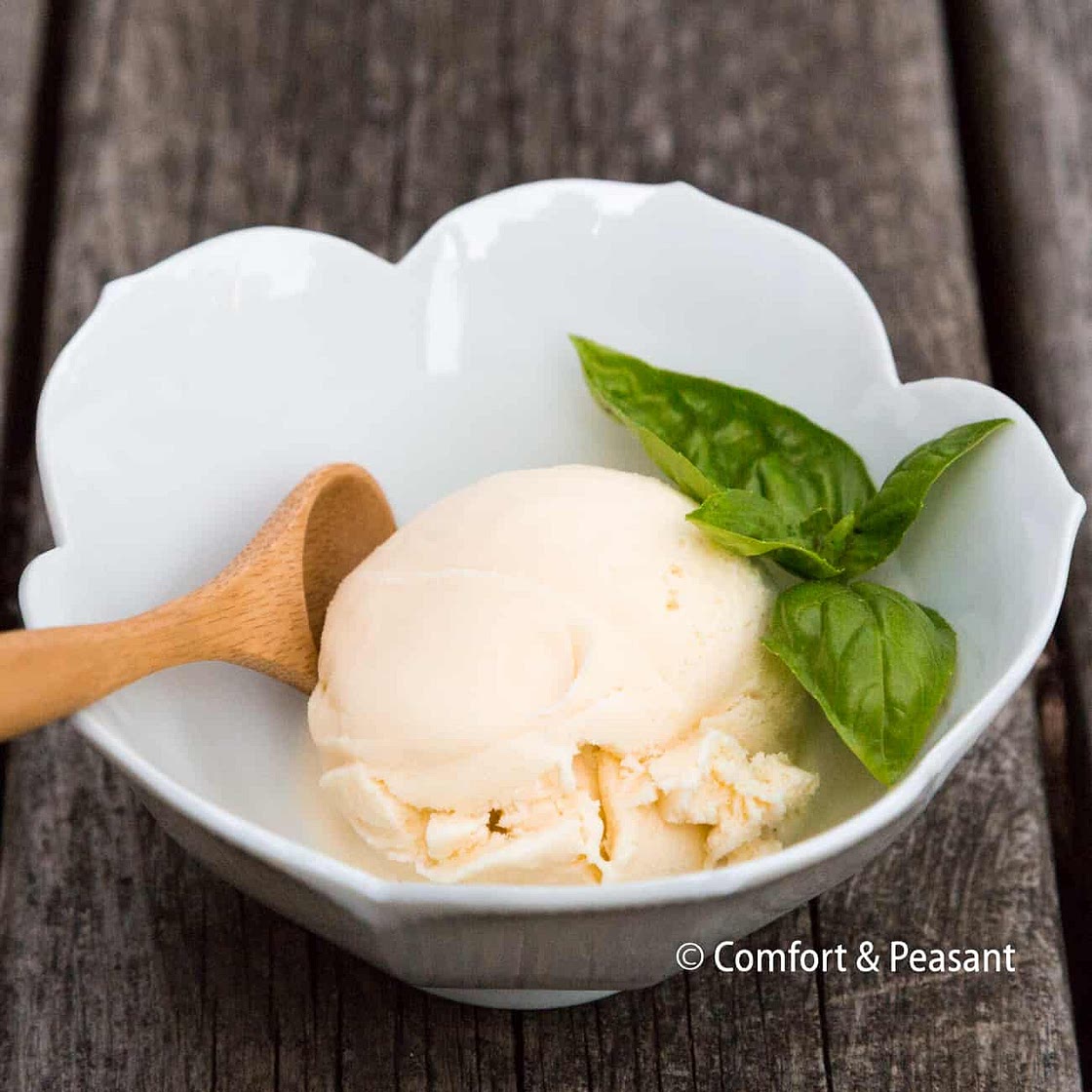 Basil Olive Oil Gelato