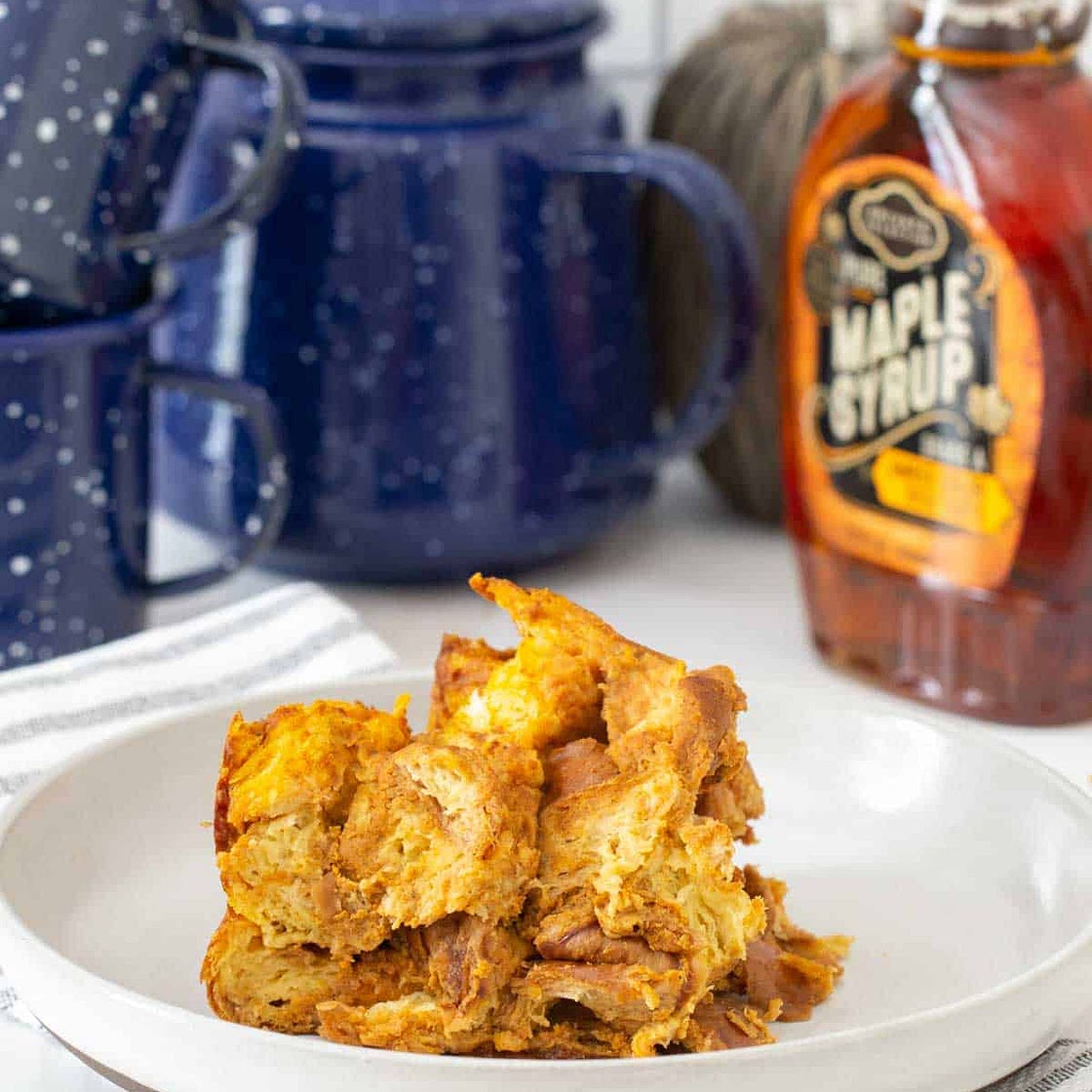 Slow Cooker Pumpkin French Toast