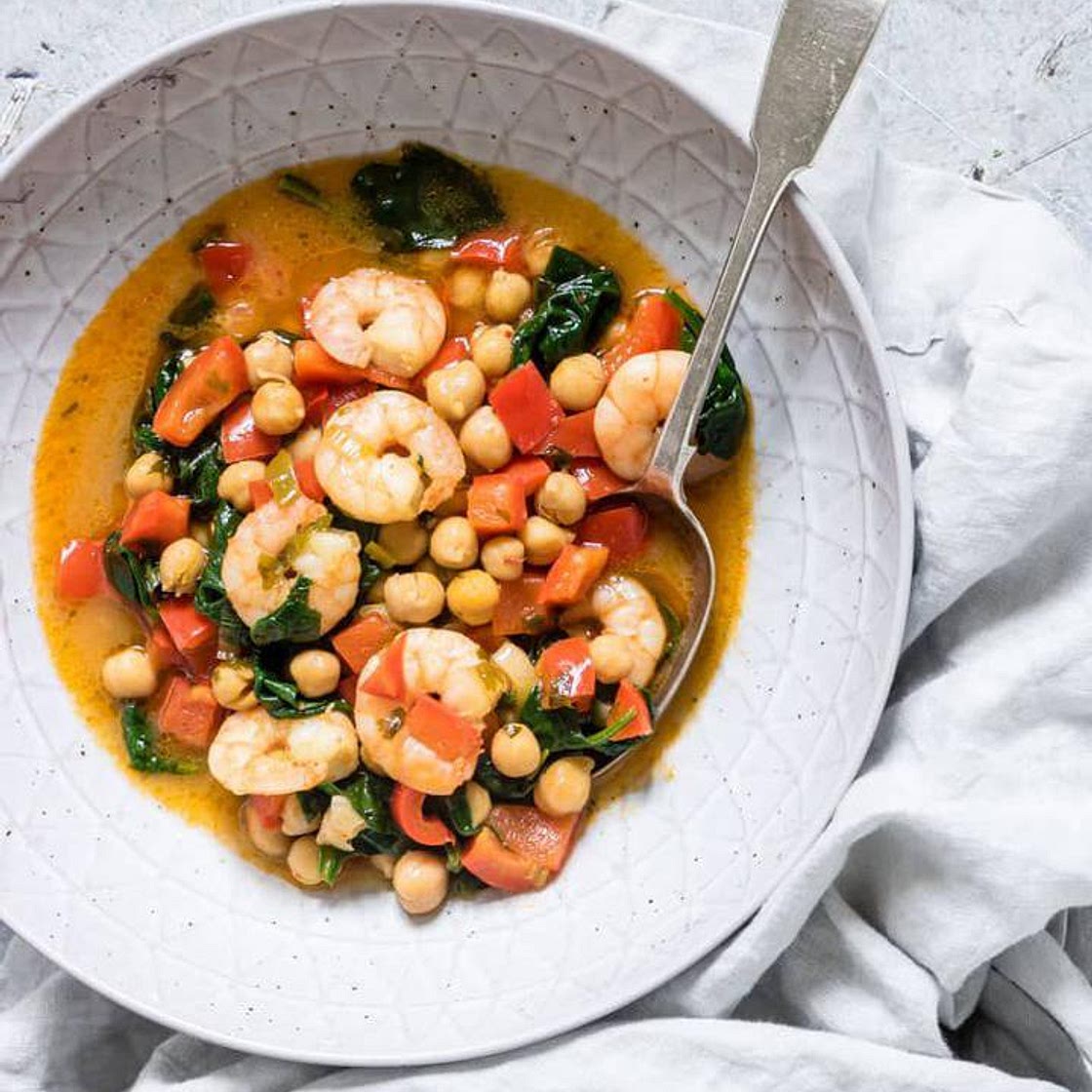 15 Minute Thai Prawn Curry
