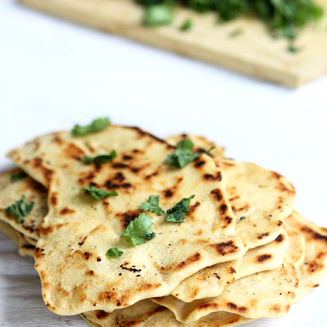 Quick Naan without Yeast