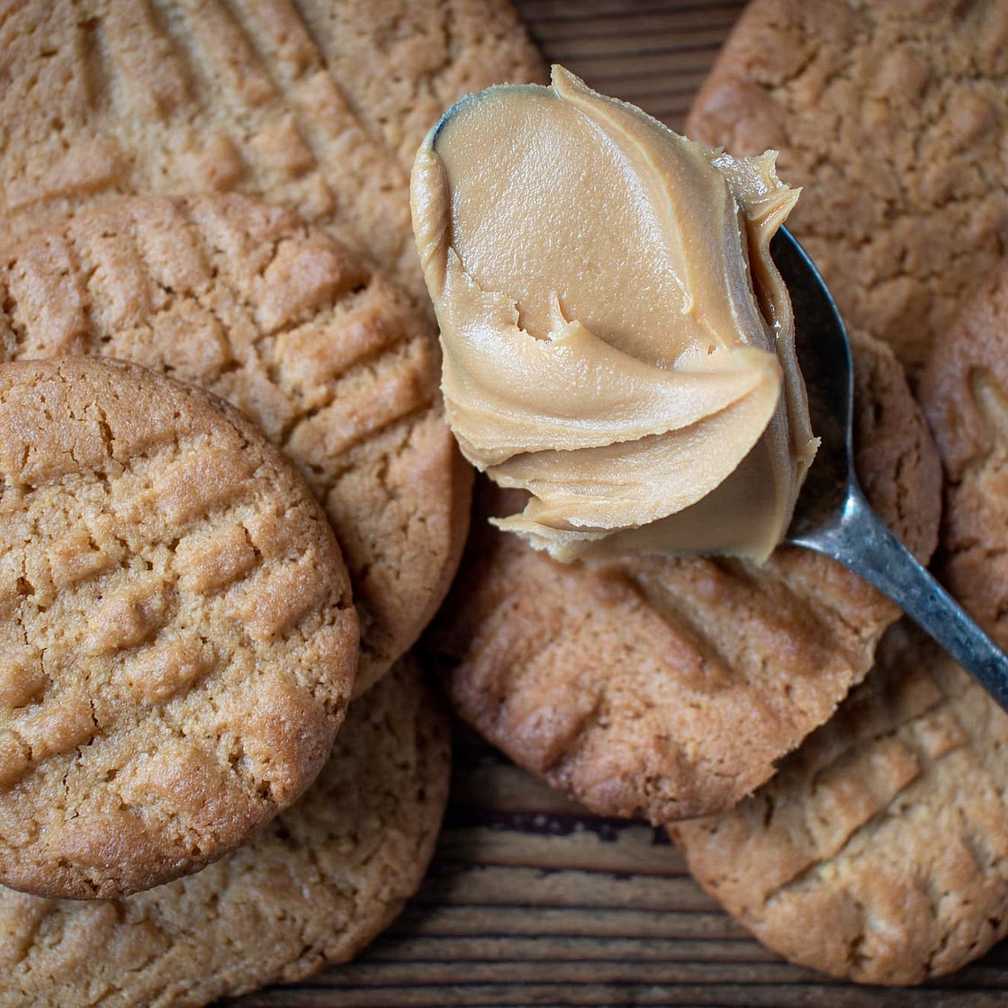 Peanut Butter Banana Vegan Cookies