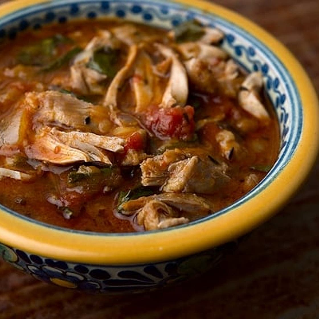 Squirrel Stew with Paprika and Greens