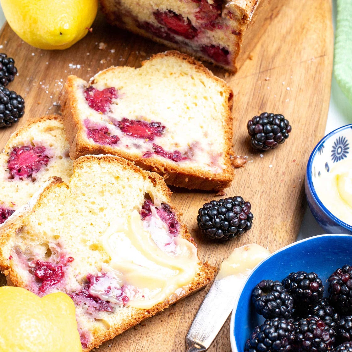 Lemon Blackberry Loaf