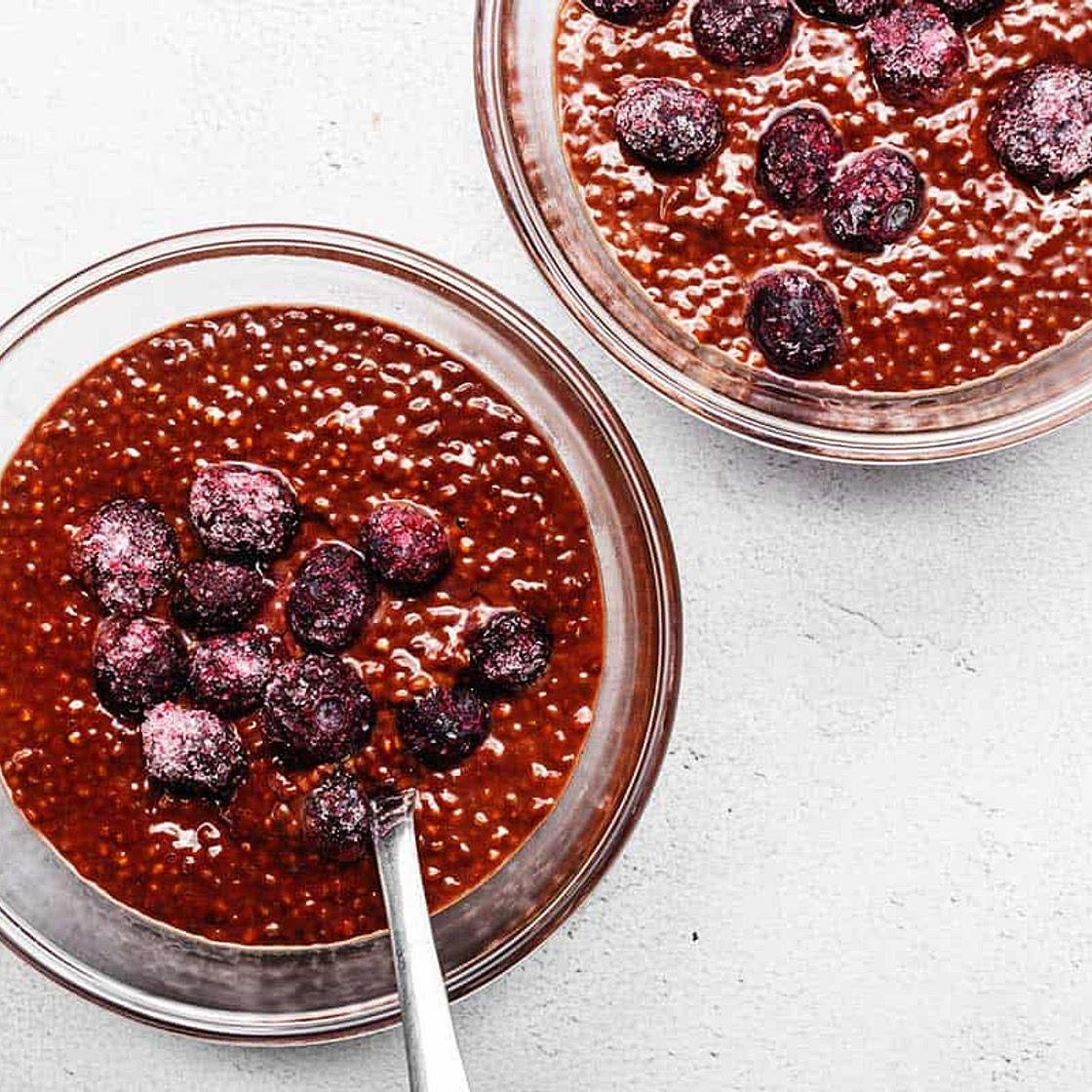 Keto Chocolate Chia Seed Pudding