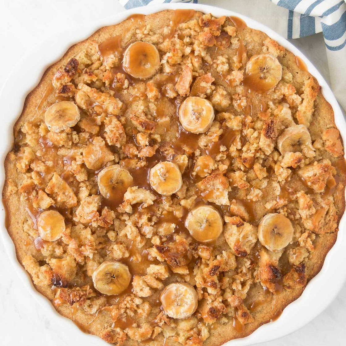 Banana Bread Cake (Bolo de Farinha de Rosca com Banana)