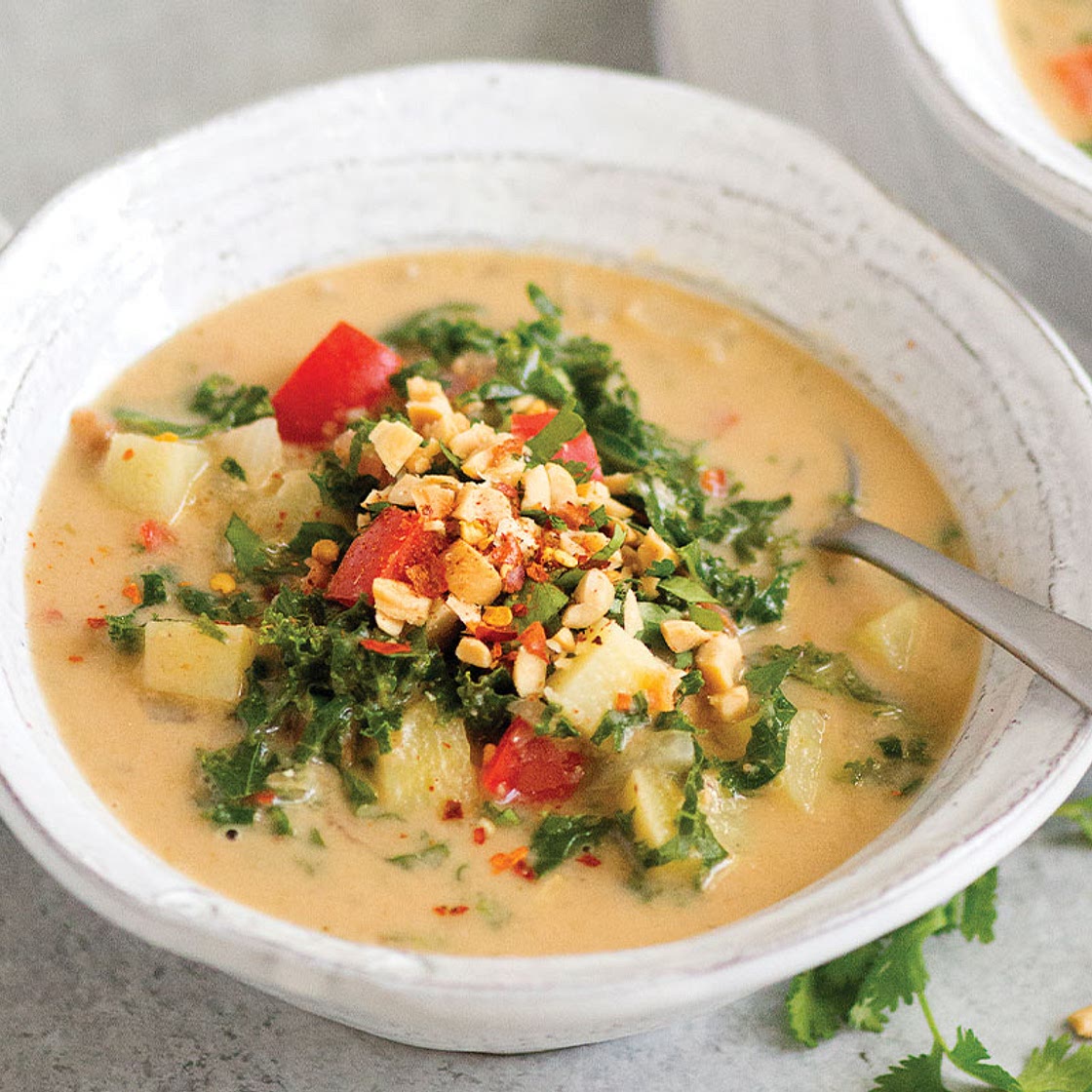 Peanut Kale Soup