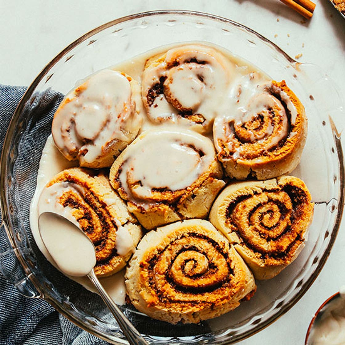 Vegan Gluten-Free Cinnamon Rolls