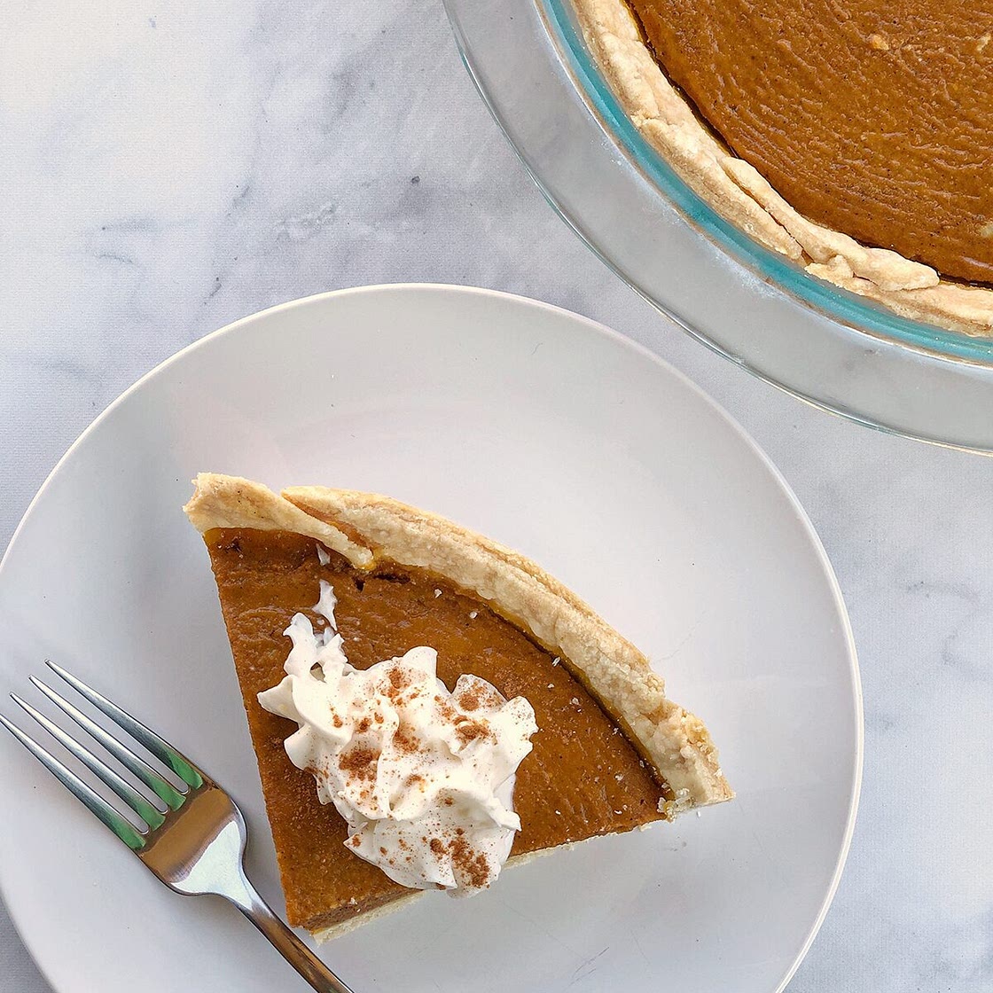 Dairy Free Pumpkin Pie with Coconut Milk