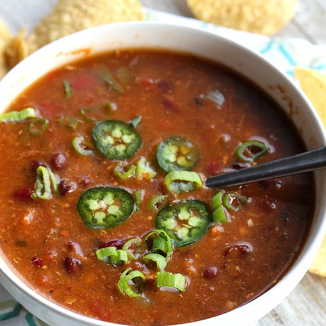 3 Bean Chicken Chili