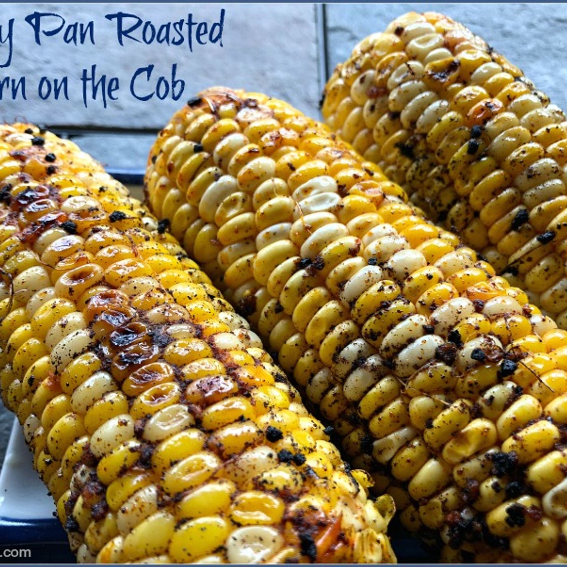 Smoky Pan Roasted Corn on the Cob