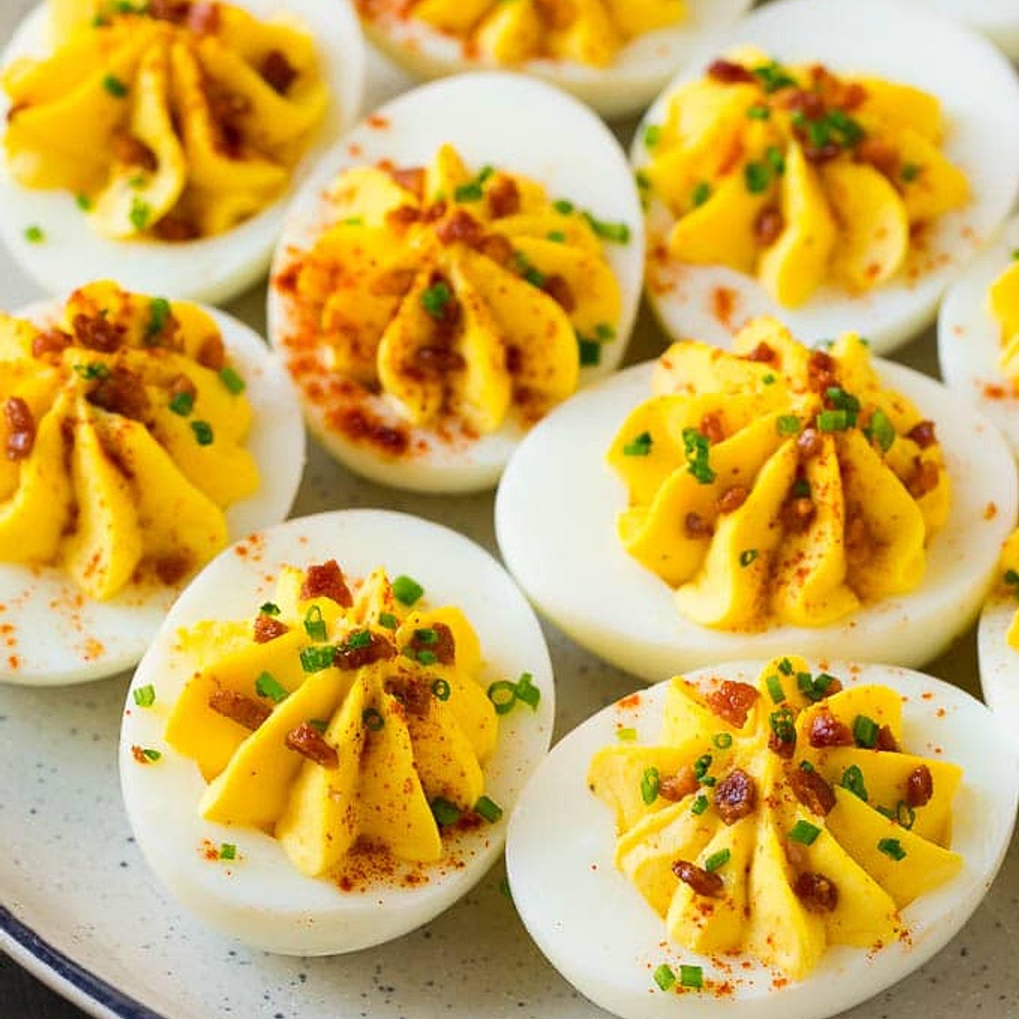 Bacon Deviled Eggs