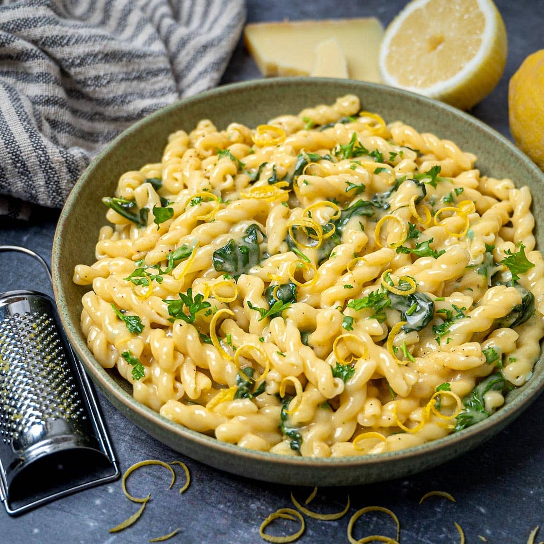 Creamy Lemon Gruyere Pasta