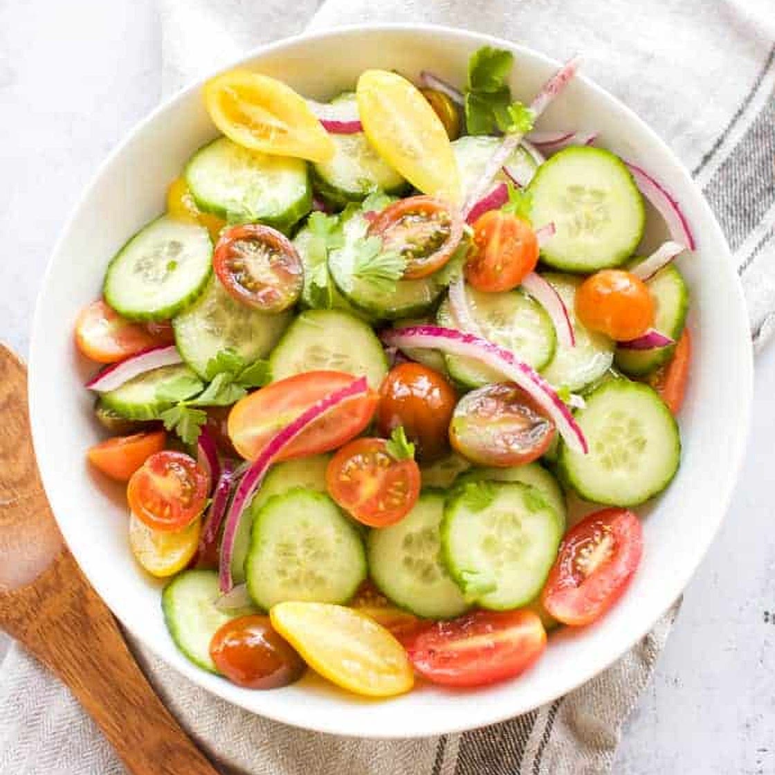 Cucumber and Tomato Salad