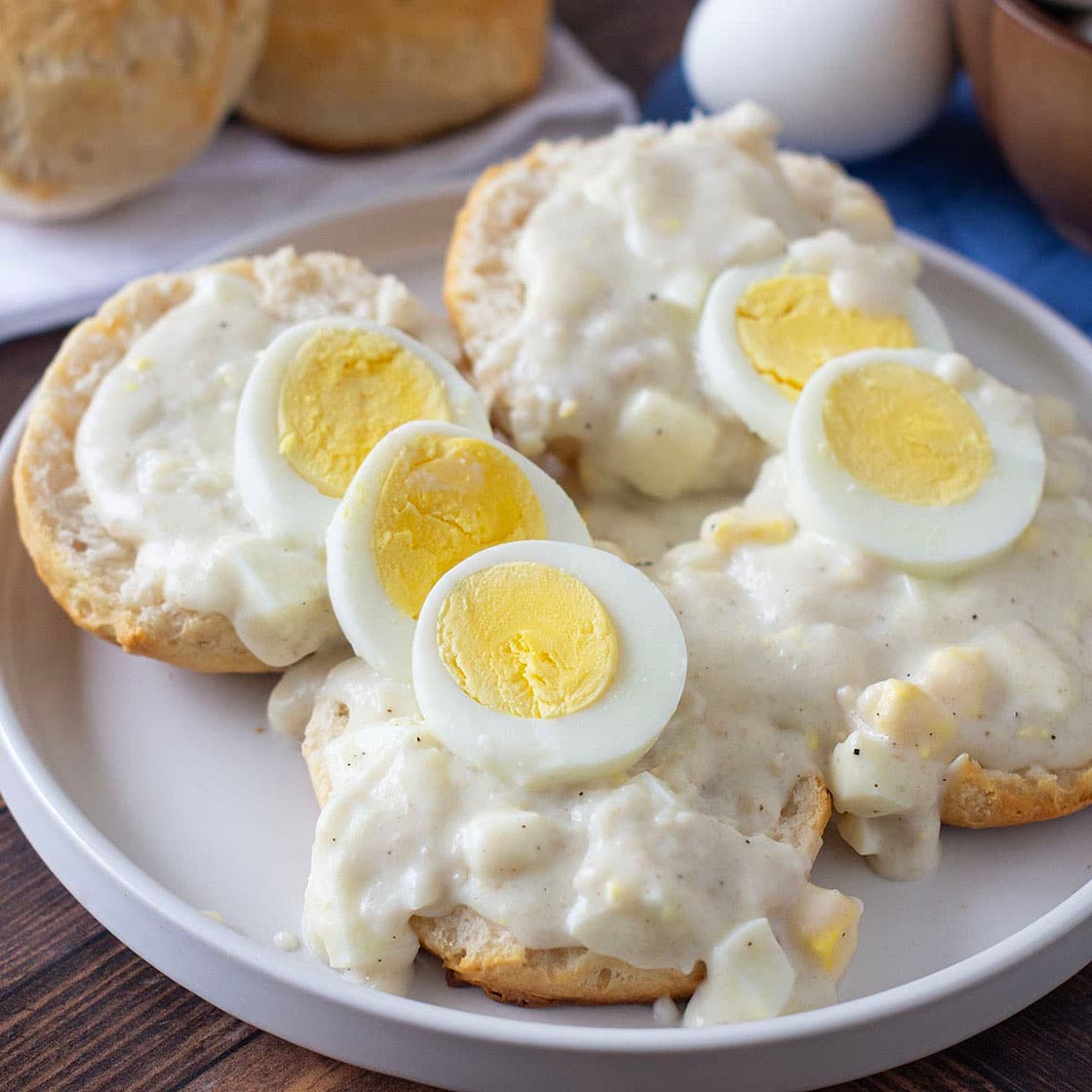 Southern Egg Gravy Recipe