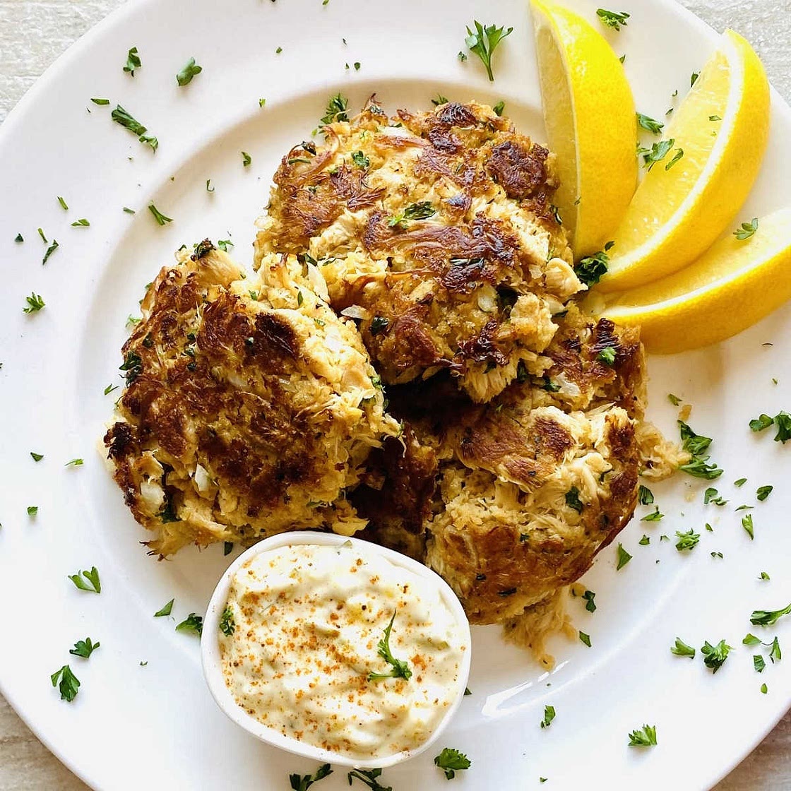 Lion's Mane Mushroom Recipes: Crab Cakes