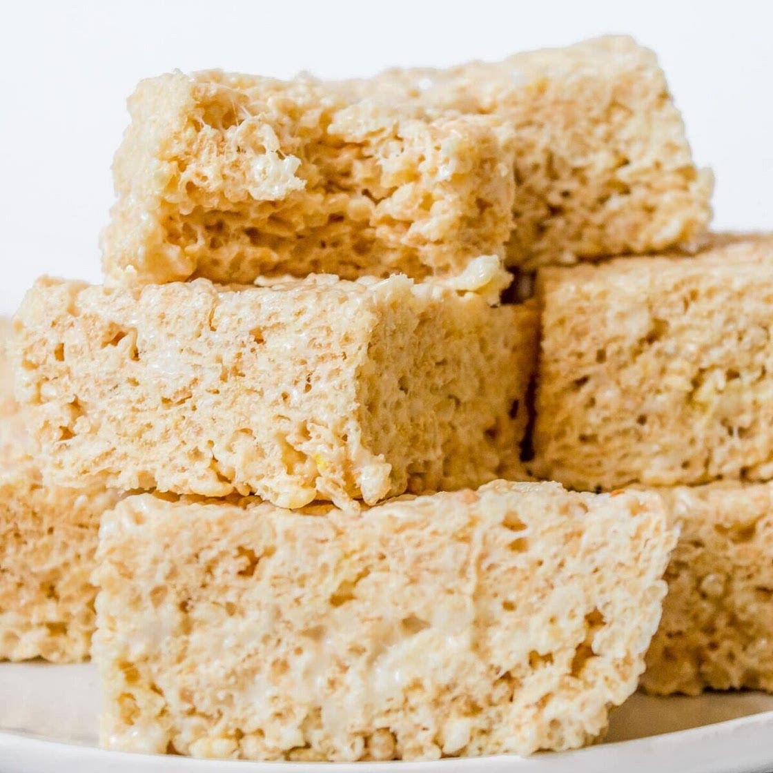 Fancy Brown Butter Rice Krispie Treats Recipe - Best!