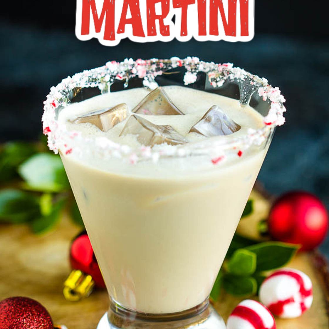 BAILEY'S PEPPERMINT MARTINI