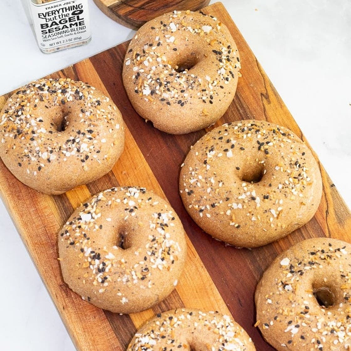 Healthy Whole Wheat Bagels