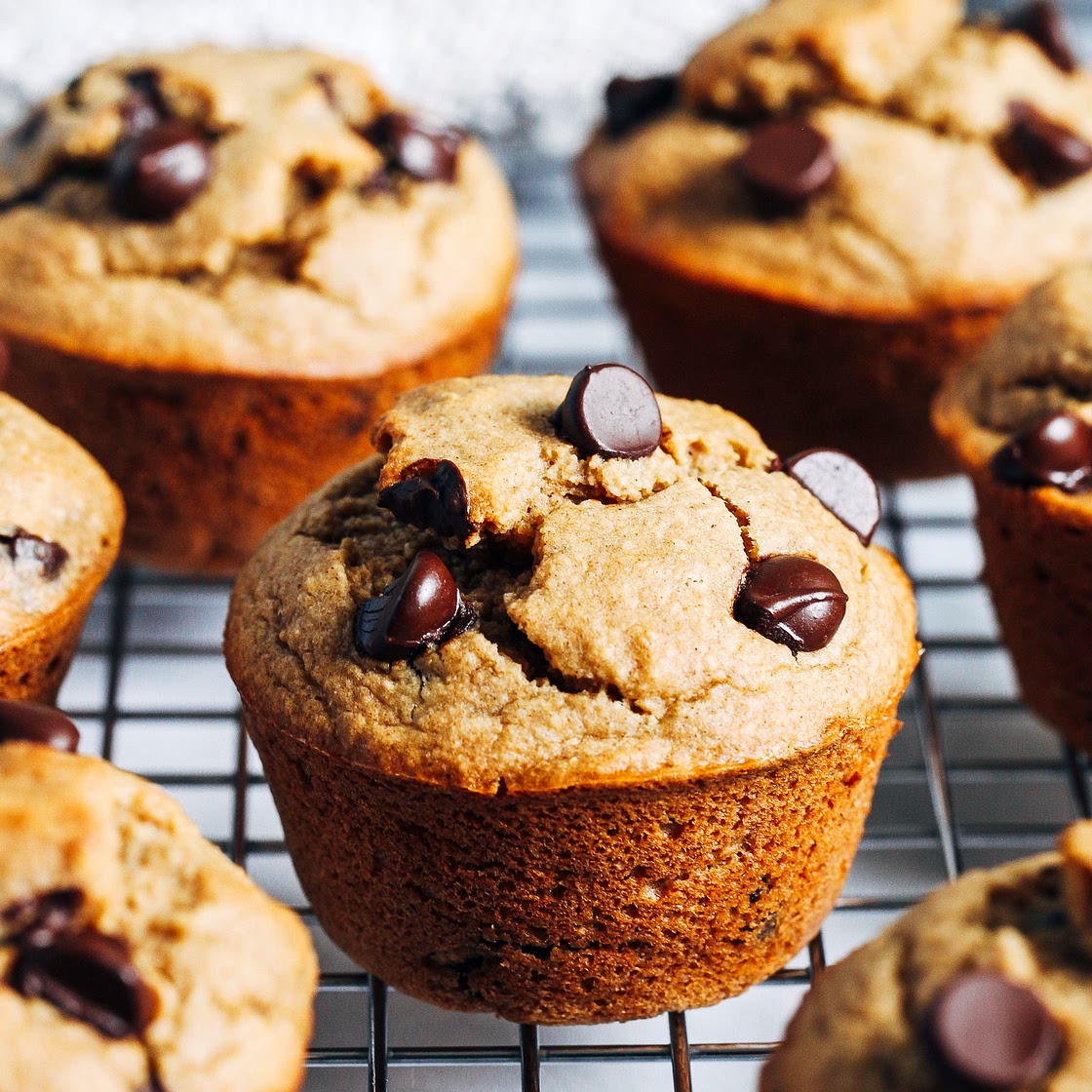 Vegan Banana Oatmeal Blender Muffins