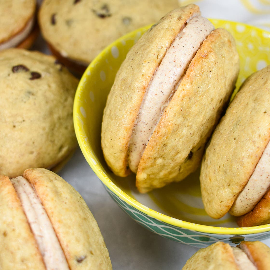 Chocolate Chip Banana Whoopie Pies