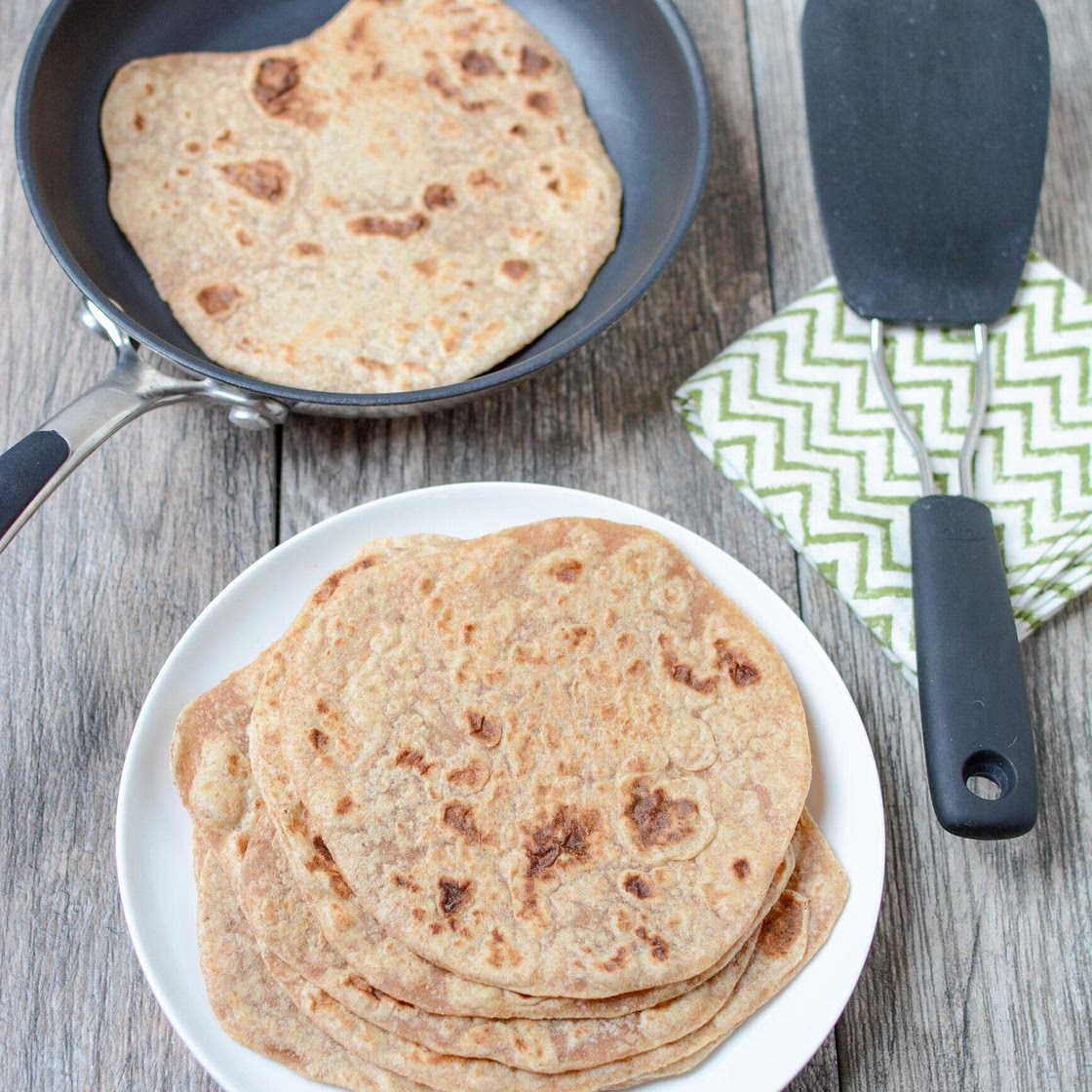 Homemade Whole Wheat Tortillas