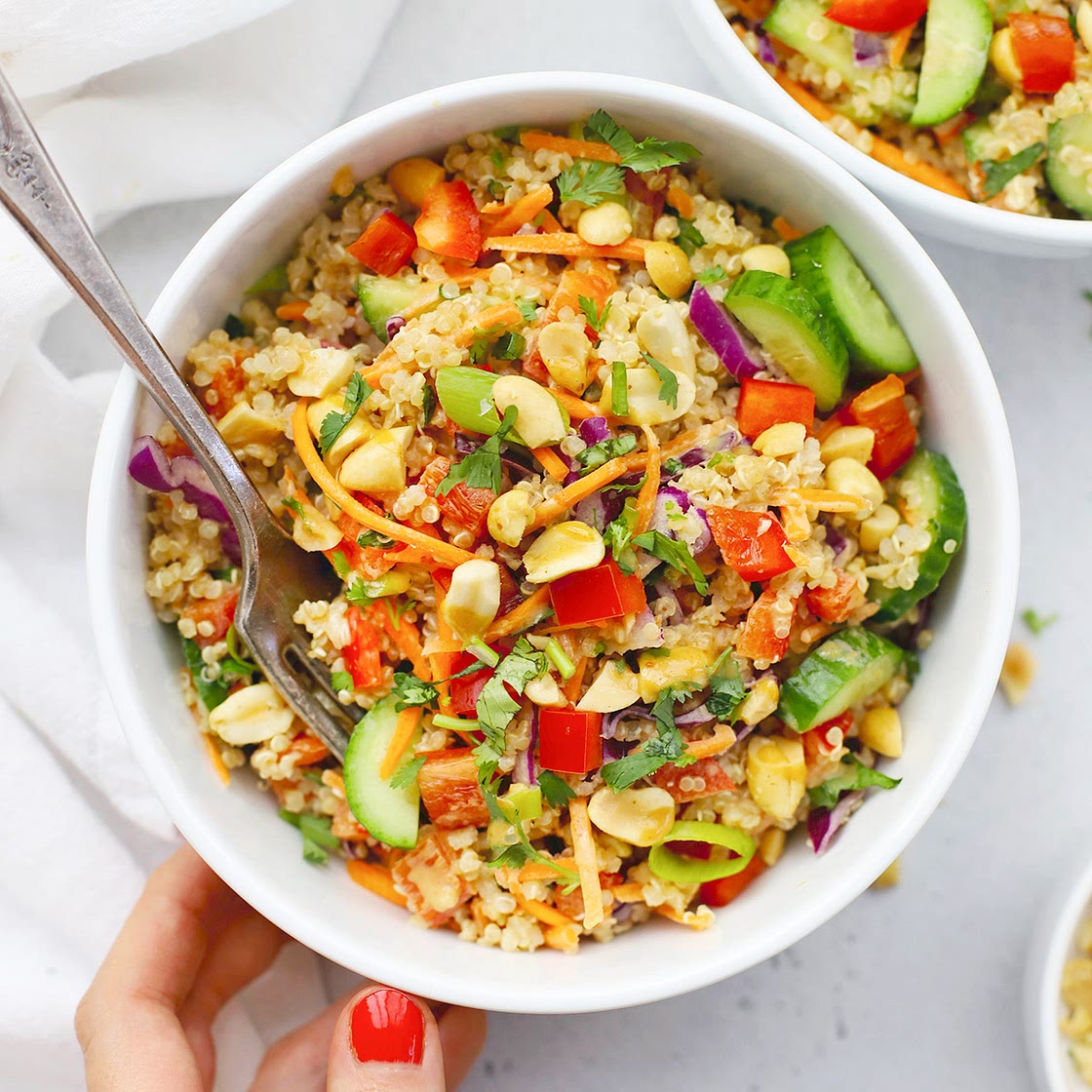 Thai Quinoa Crunch Salad