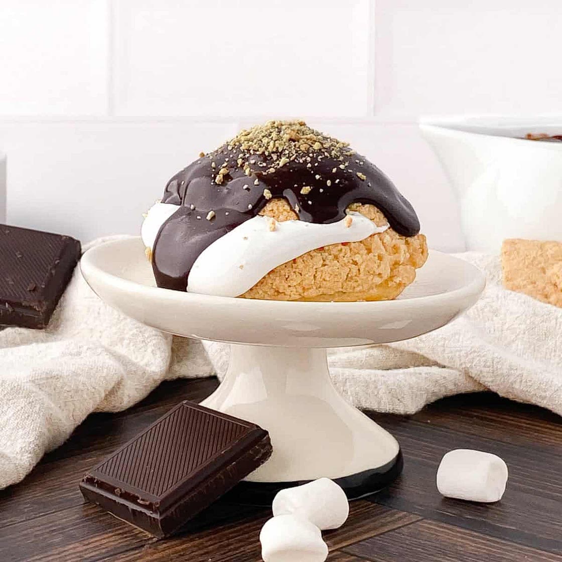 S'mores Cream Puffs