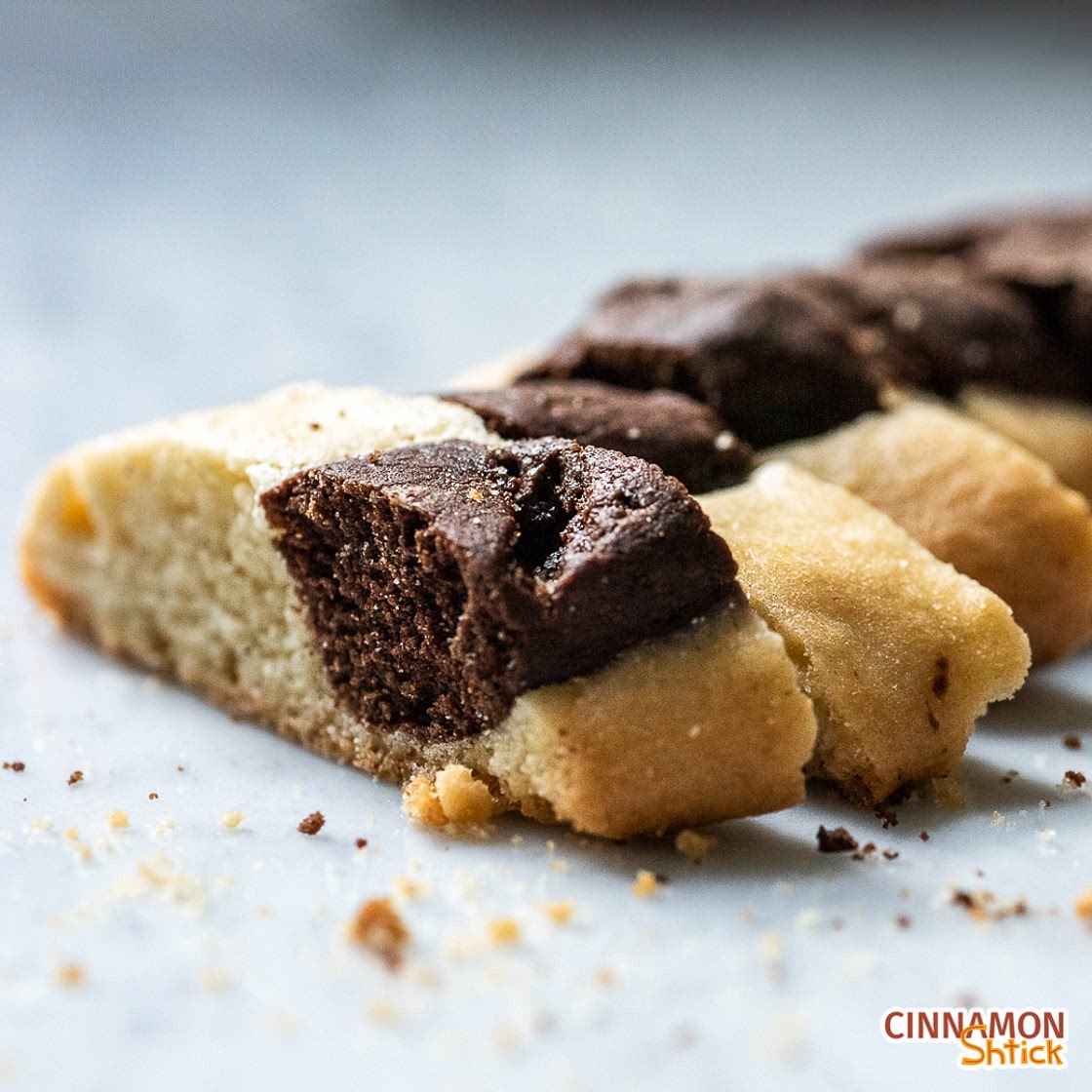 Nana's Marble Mandel Bread