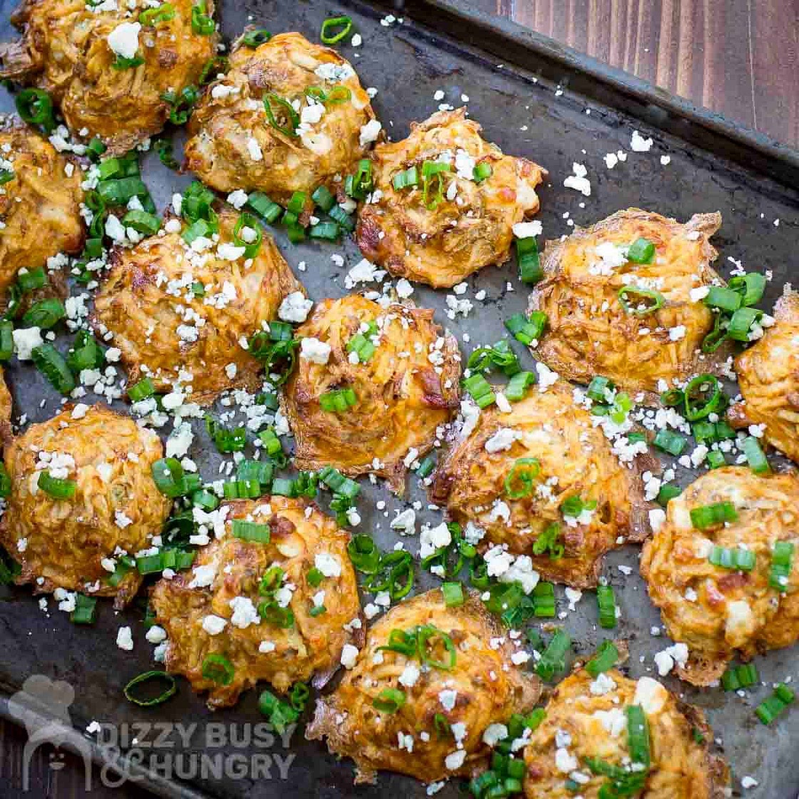 Potato Bites Buffalo Style (5 Ingredients)