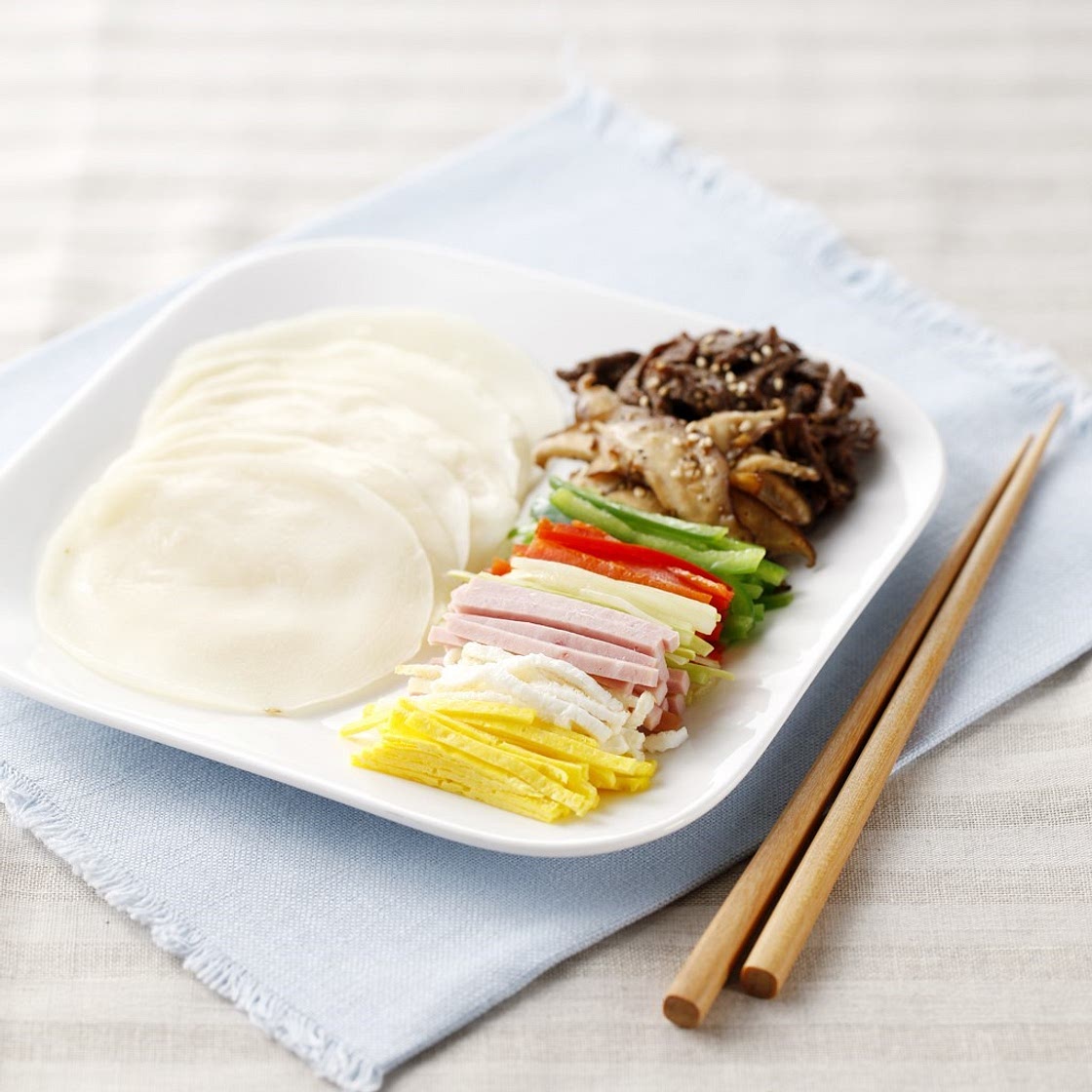 스팸 구절판 만드는 법