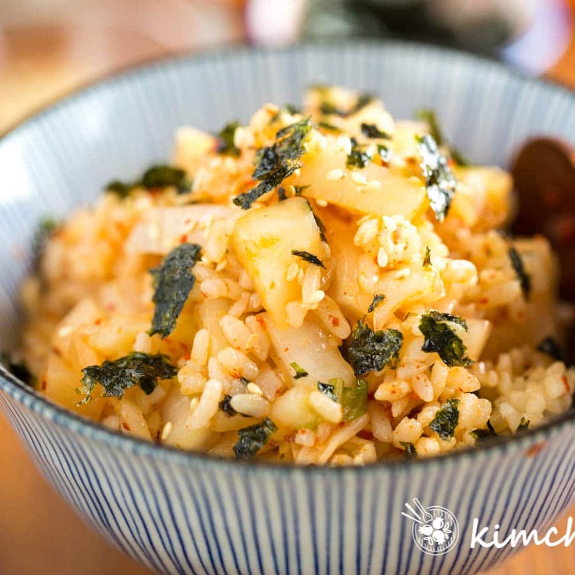 Kimchi Mari (Cold Kimchi Rice)
