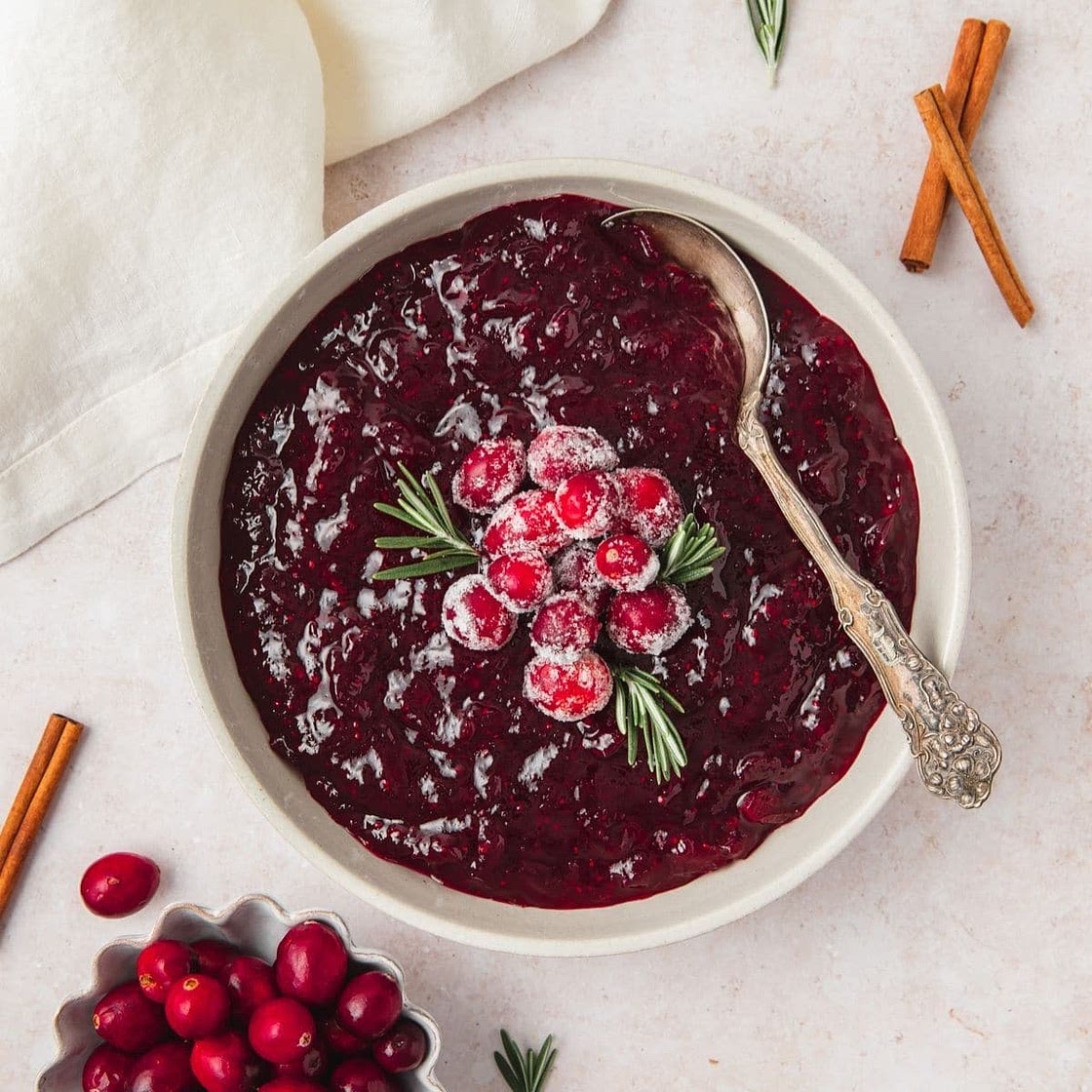 Homemade Cinnamon Cranberry Sauce