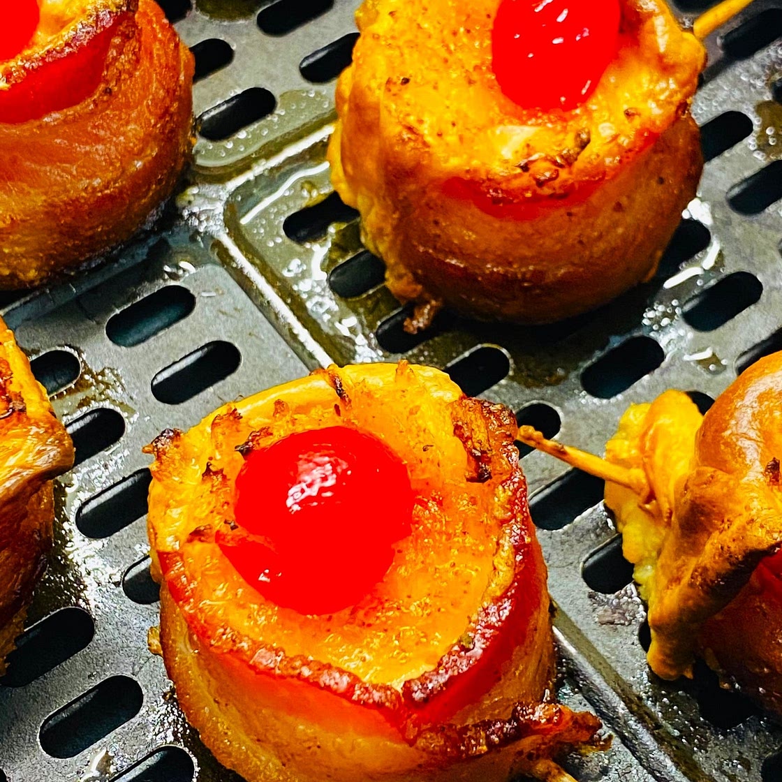 Air Fryer Pineapple Pig Shots