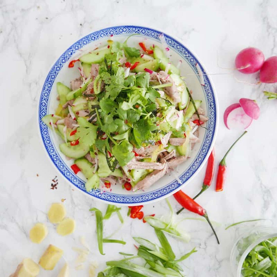 Sesame Hand Shredded Turkey Recipe | 芝麻手撕火雞